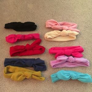 10 pack headband bundle 3-6 mos